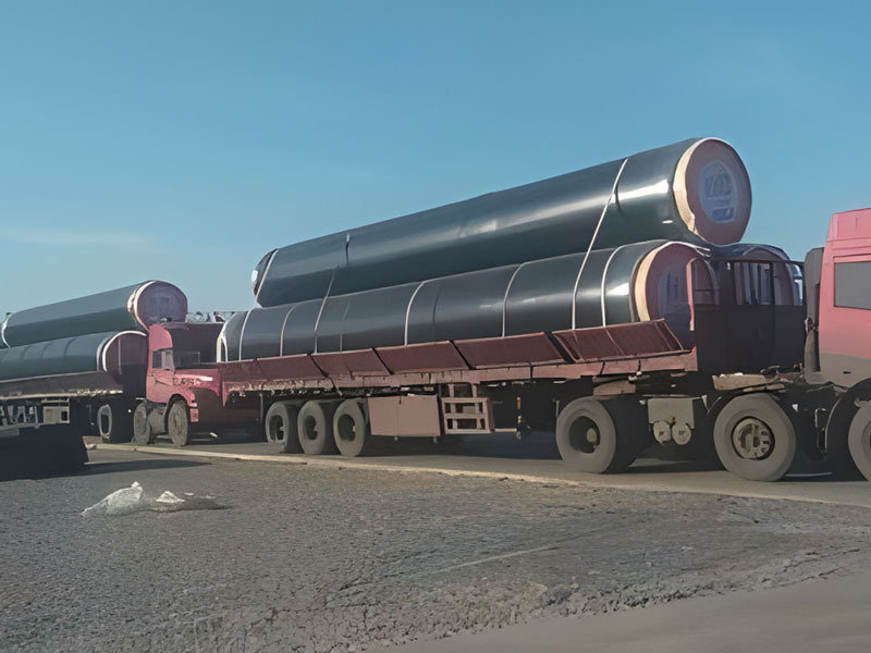 Thermal insulation straight pipe delivery photos