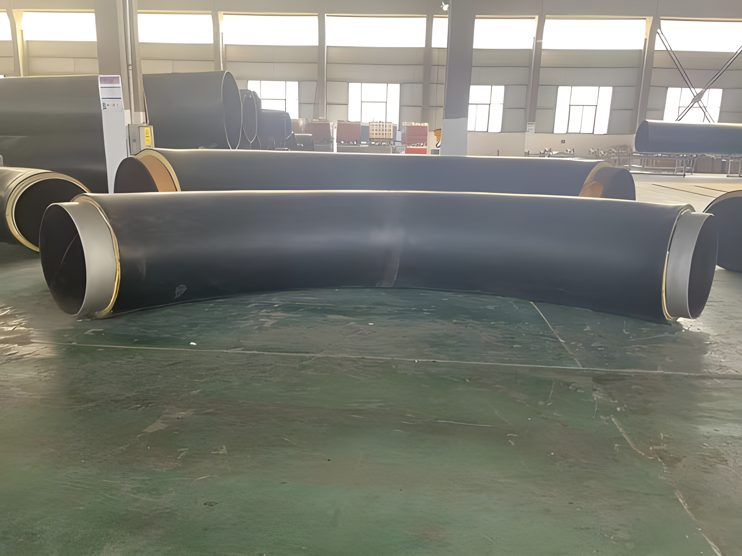 Seamless insulation elbow
